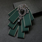 High Quality Korean Fashion New Crystal Bow Tie