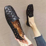 Size 3542 Square Toe Summer Shoes for Women
