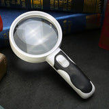 5 Times Optical Magnifying Glass With LED Lights