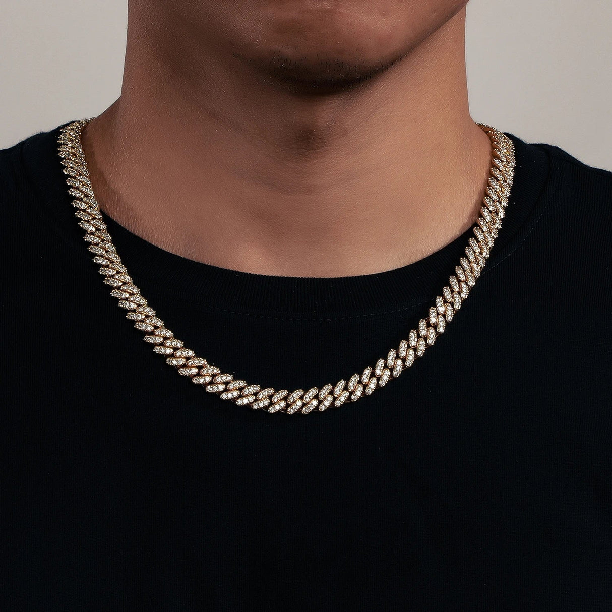 6mm 8mm Width Fashion Miami Cuban Chain Necklace