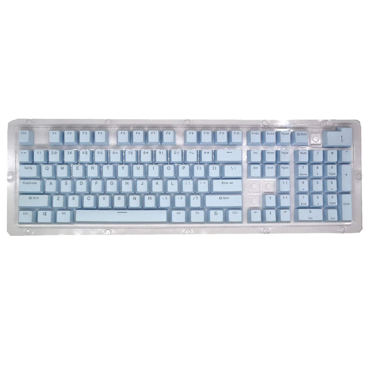 104 Keys Mechanical Keyboard PBT Keycaps Replacement Ergonomic