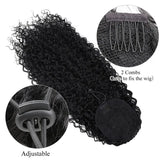 Curly Ponytail Extensions Clip in Synthetic Drawstring Ponytail