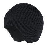 Winter Ears Protected Hats for Men Thicker Beanies