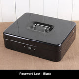 Locked Large Cashier Drawer Metal Cash Box 2