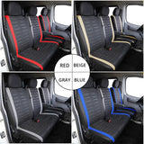 1+2 Red Seat Covers Car Seat Cover for