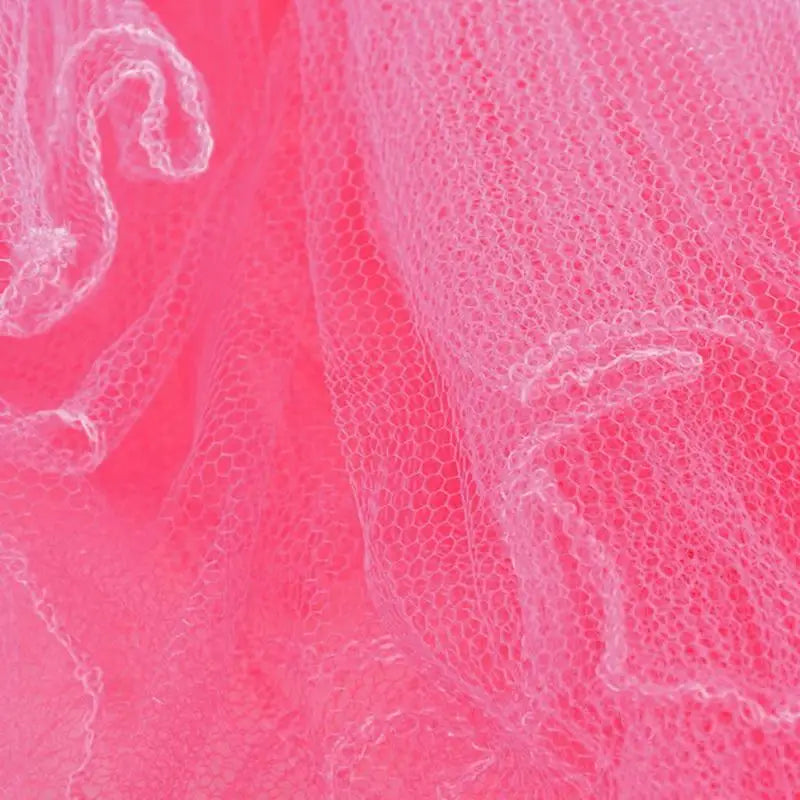 Romantic Pink Round Mosquito Lace Net For Baby