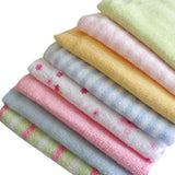 8Pcs 100% Cotton Newborn Baby Towels Saliva Towel