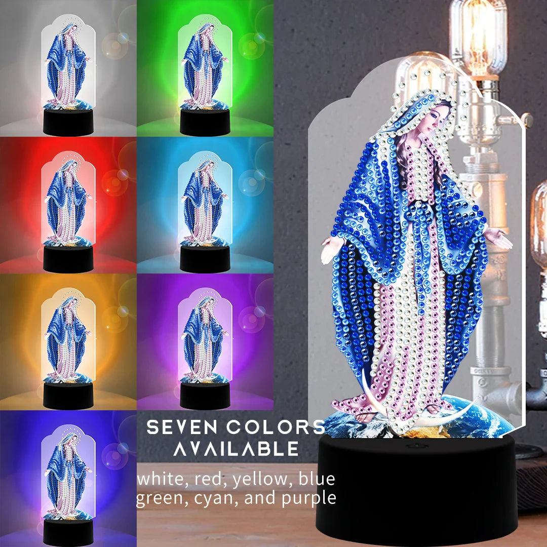 New Design DIY Diamond Painting LED Light Embroidery