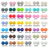 Silicone Bead Wholesale 500pcs/lot Silicone Beads 12mm &