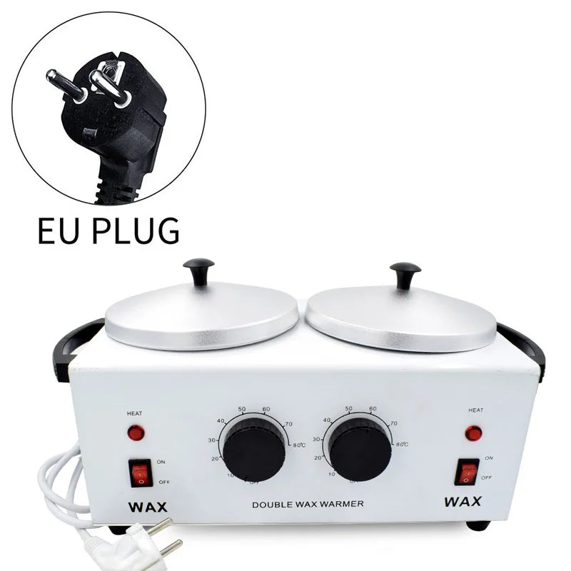Depilatory Wax Heater Machine Double Paraffine Wax Heater