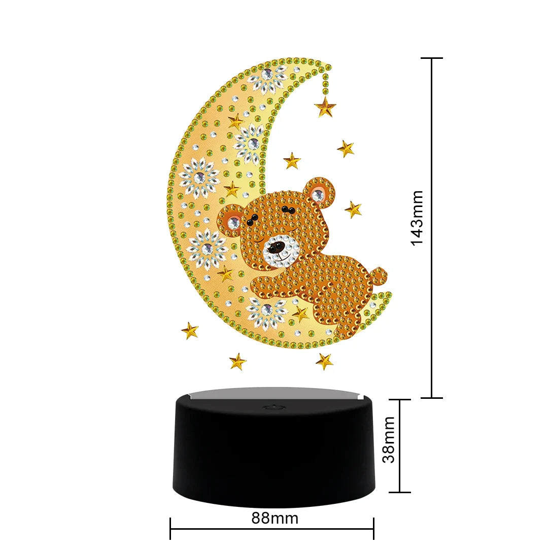 New Design DIY Diamond Painting LED Light Embroidery