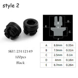 100pcs Various Sizes Wheel Rivets Nuts For Rim