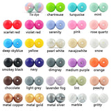 Silicone Bead Wholesale 500pcs/lot Silicone Beads 12mm &