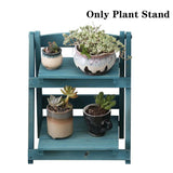 Balcony Garden Corner Display Rack Desk Shelf Living