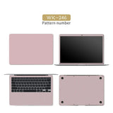 DIY Laptop Sticker Cover Skins Solid Color Vinyl