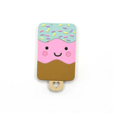 TYRY.HU 2pcs Silicone Dessert Cartoon Teethers Safe BPA