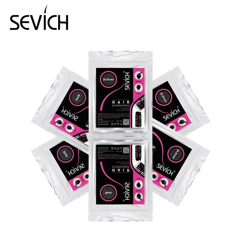 Sevich 10 Color Hair Building Fiber Instant Thickening