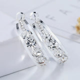 DOTEFFIL 925 Sterling Silver Gold Black Geometric Rhombus