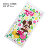 Mickey Mouse Candy Color Princess Printed Cotton Gauze