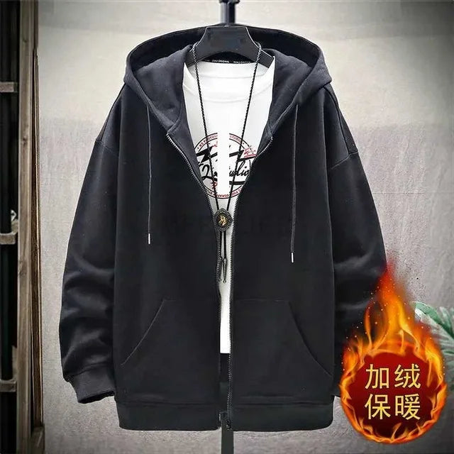 autumn winter men women fleece warm Hoodies thick