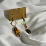 Original Industrial Robot Long Dangle Earrings For Women