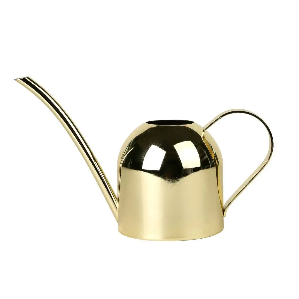 5001000ML Watering Pot Stainless Steel Long Mouth Green
