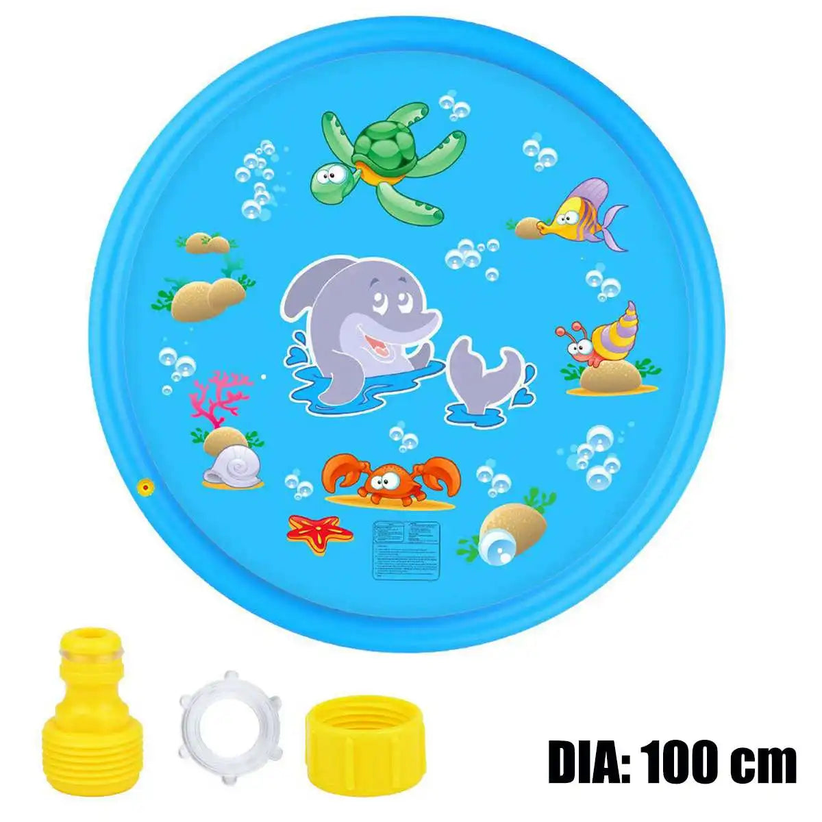 Children Play Spray Mat 100/170cm Beach Inflatable Water