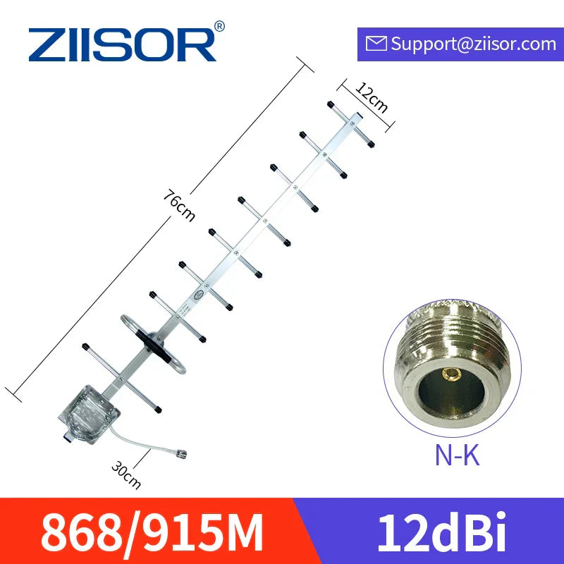 868MHz 915 MHz Yagi Antenna Directional Outdoor Antennas