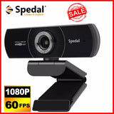 Spedal MF934H 1080P Hd 60fps Webcam with Microphone