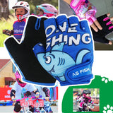Cartoon XS S Bike Cycling Gloves for Kids