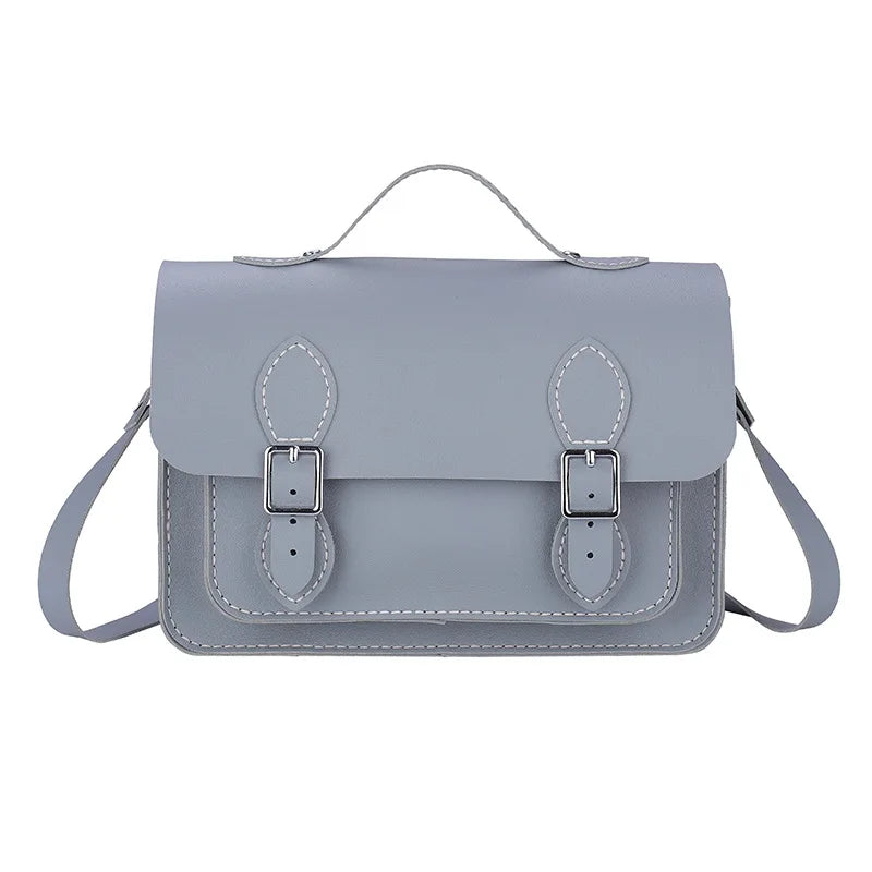 DIY Leather Cambridge Bag Handmade Sewing Women Crossbody