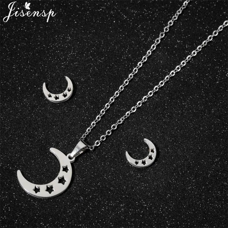 Cute Deer Cat Animal Jewelry Sets for Women