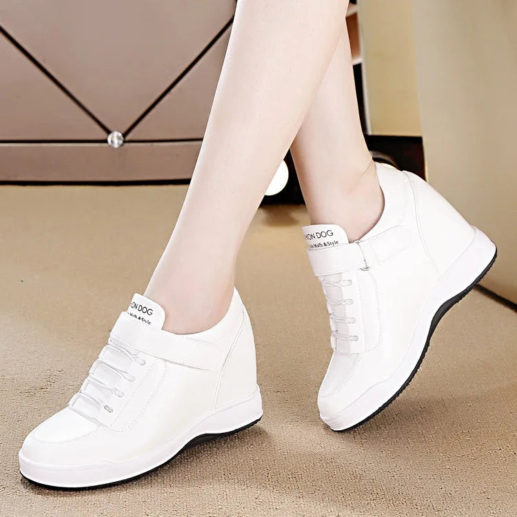 Women's High Top Wedge Platform Sneakers