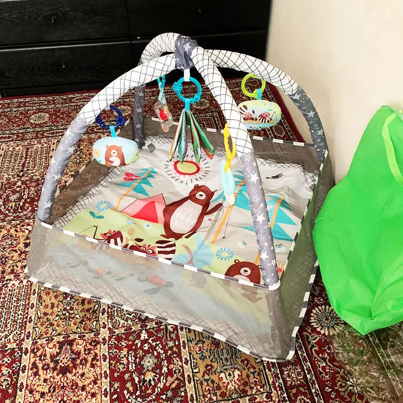 Baby Mat Kids Activity Gym Fitness Frame Play