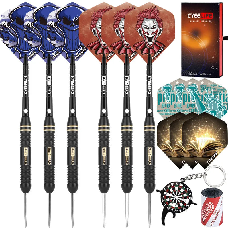 CyeeLife 3pcs/6pcs/9pcs/12pcs Of Darts 20g/22g/24g Brass Hard Professional