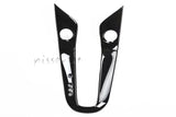 Car Central Console Frame Cover Stickers ABS for