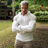 New Fashion Winter Hooded Sweater Men Warm Turtleneck