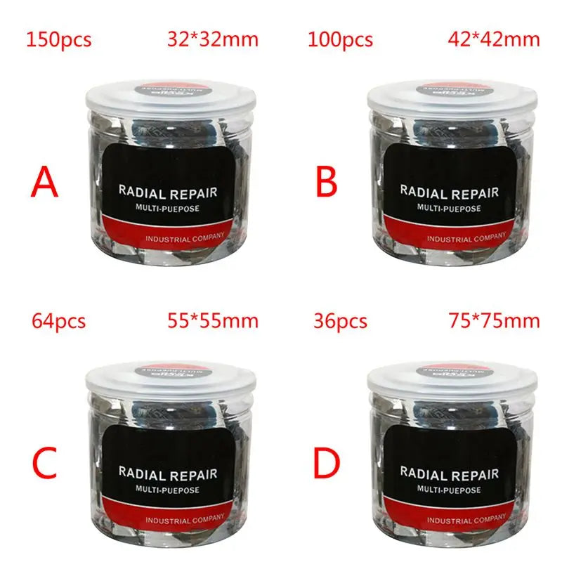 Cold Tire Patches 32mm 42mm 55mm 75mm Rubber