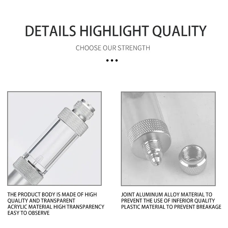 5 PCS Aquarium CO2 Bubble Counter Fish Tank