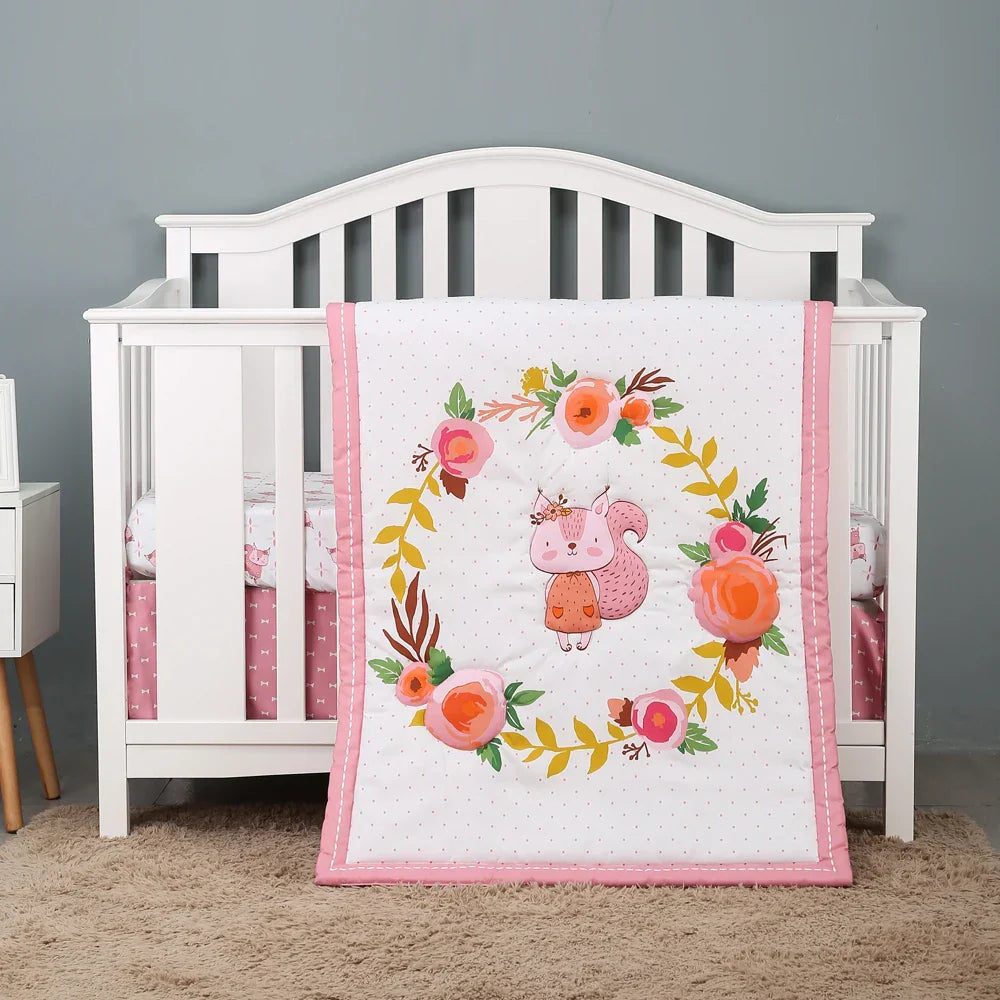 pcs Baby Crib Bedding Set Girls boys hot