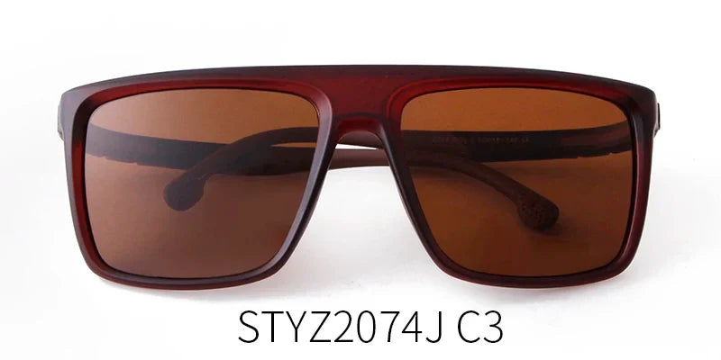 Classic Black Male Frame Polarized Sunglasses 2021 Brand