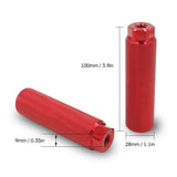 2x Alloy Bicycle Axle Pedal Stunt Pegs