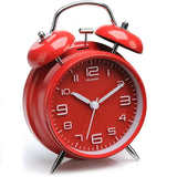 4 Inch Twin Bell Loud Alarm Clock Metal