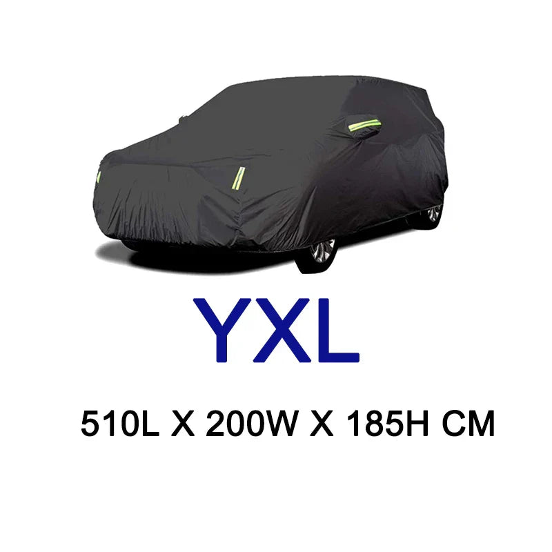 Universal Full Car Covers Outdoor Snow Resistant Sun Protection Cover for Toyota BMW Benz VW KIA MAZDA Peugeot