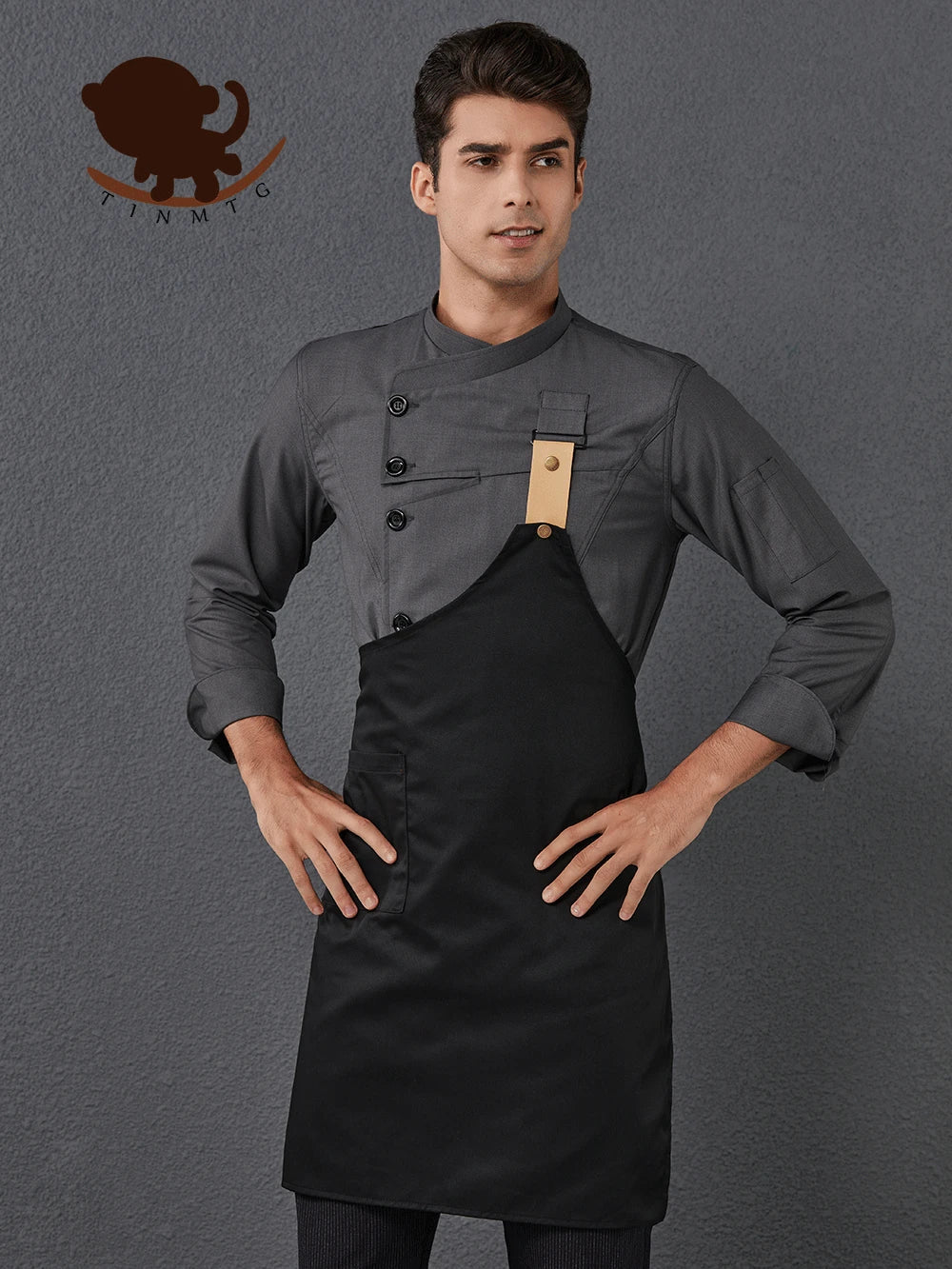 2023 New Chef Clothes Uniform Restaurant Kitchen Cooking