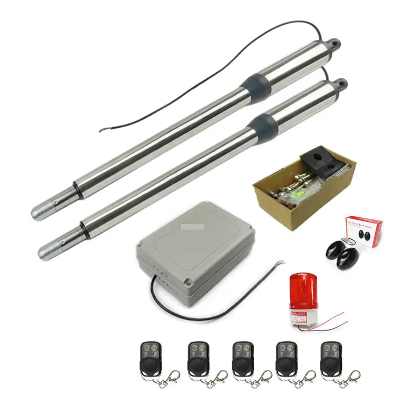 Actuator Automation swing gate opener motor kit added