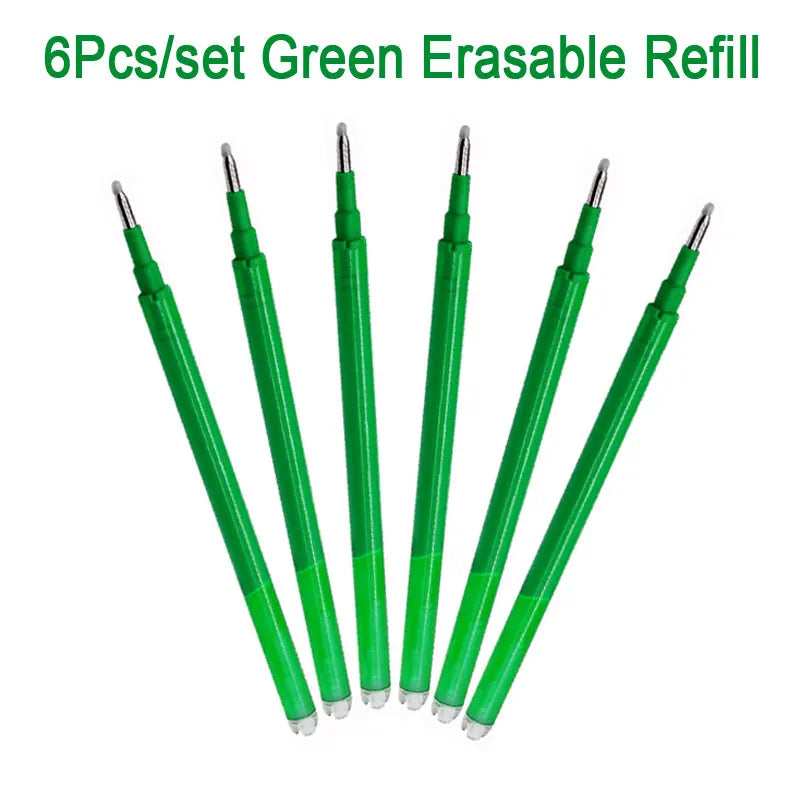 DELVTCH Erasable Gel Pen 0.7mm 0.5mm Bullet Tip