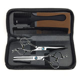 6.0 inch 17cm Professional hairdressing scissors Straight Shears