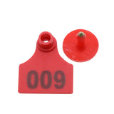 4*5cm Pig Goat Ear Tags NO. 001-100 Animal