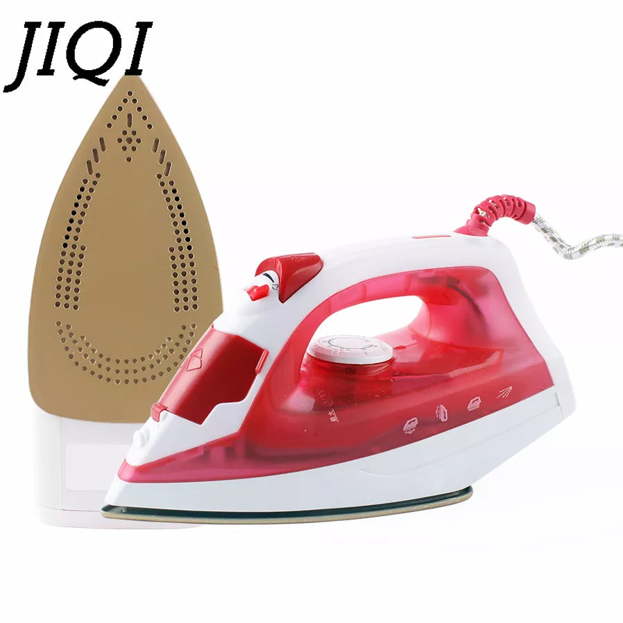 JIQI Handheld Garment Steamer Electric Steam Iron Soleplate